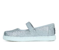 Girls' TOMS Infant & Toddler Little Kid Glitter Mary Jane Casual Shoes