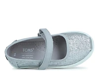 Girls' TOMS Infant & Toddler Little Kid Glitter Mary Jane Casual Shoes