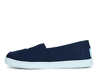 Girls' TOMS Little Kid & Big Alpargata Navy Slip-On Shoes