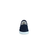 Girls' TOMS Little Kid & Big Alpargata Navy Slip-On Shoes