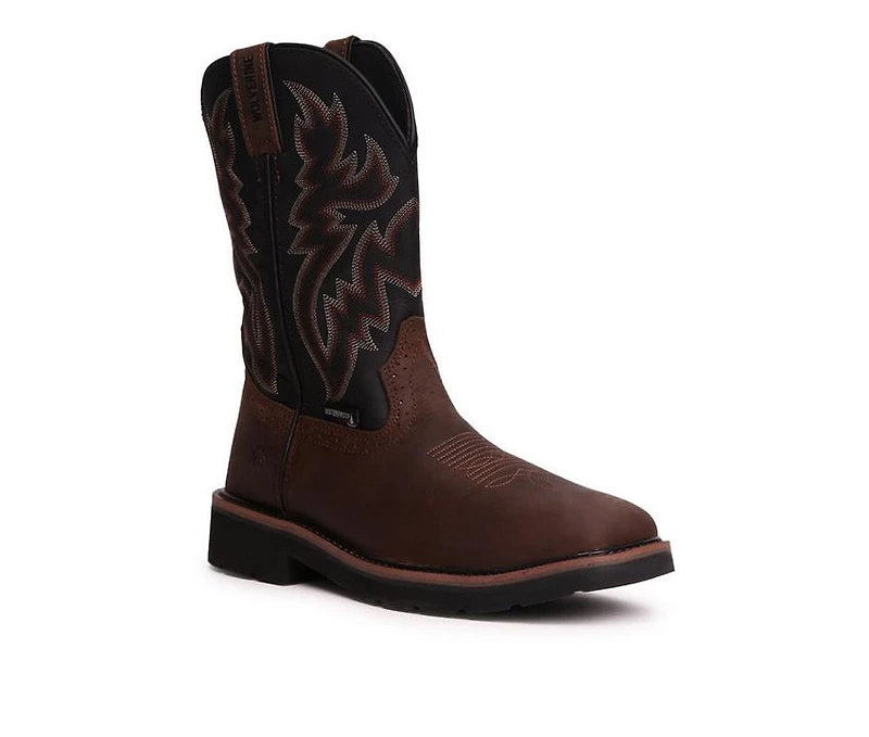 Men's Wolverine 10765 Rancher Waterproof Steel Toe Work Boots