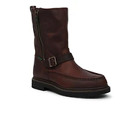 Men's Georgia Boot Side Zip Waterproof Bird Wellington Work Boots