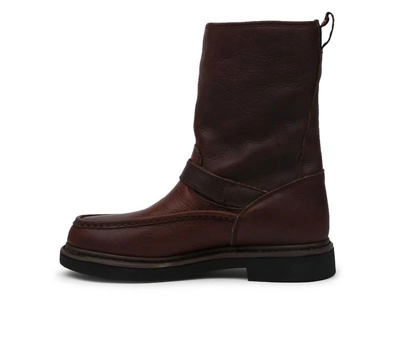 Men's Georgia Boot Side Zip Waterproof Bird Wellington Work Boots