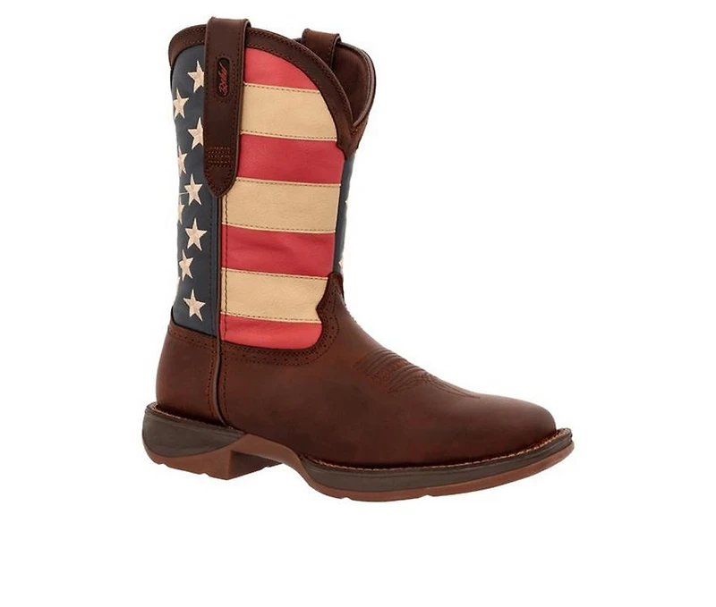 Men's Durango Patriotic Pull-On Western Flag Boot Cowboy Boots