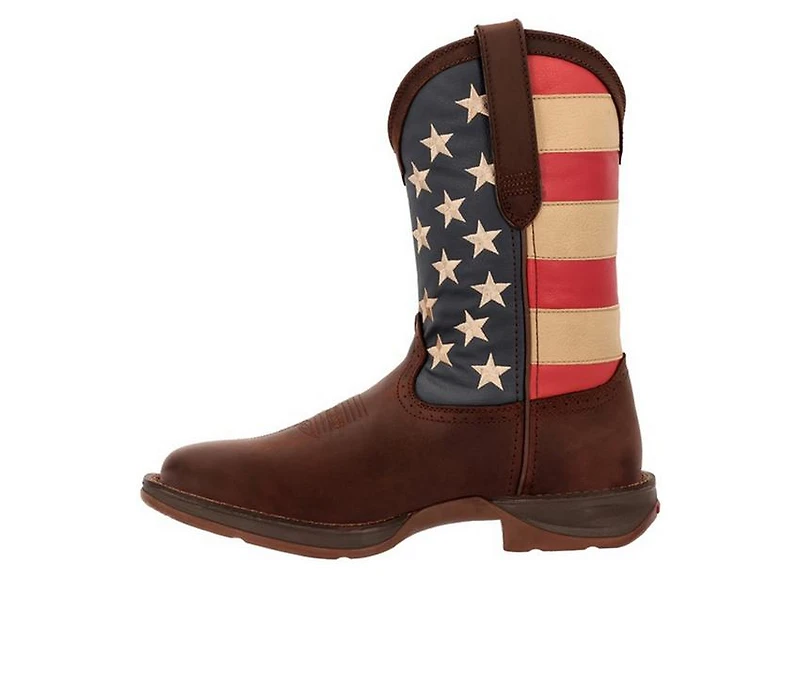 Men's Durango Patriotic Pull-On Western Flag Boot Cowboy Boots