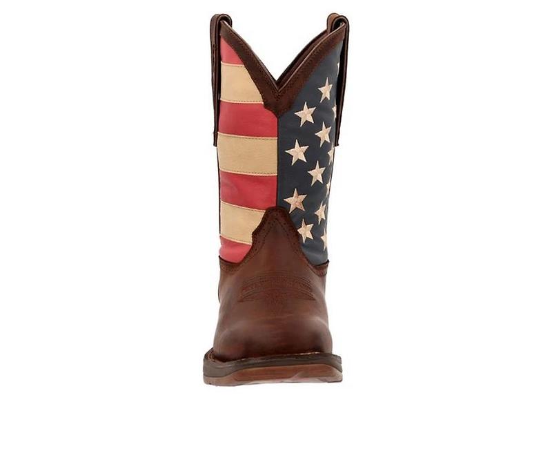 Men's Durango Patriotic Pull-On Western Flag Boot Cowboy Boots