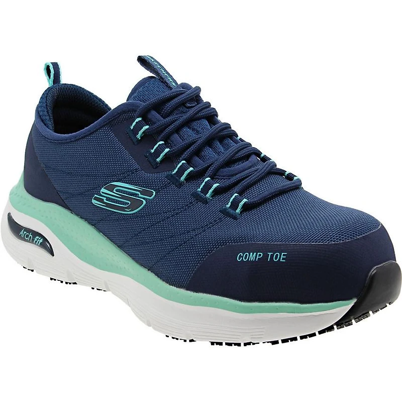 Women's Skechers Work Arch Fit SR Ebinal Shoes