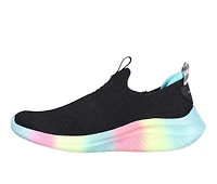 Girls' Skechers Little Kid & Big UltraFlex 3.0 Color Joy Slip-In Running Shoes