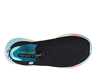 Girls' Skechers Little Kid & Big UltraFlex 3.0 Color Joy Slip-In Running Shoes