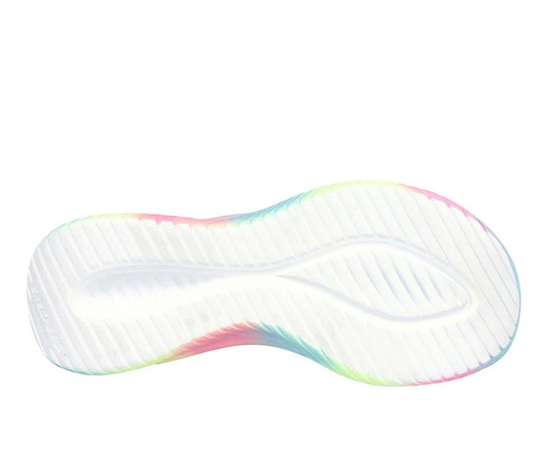 Girls' Skechers Little Kid & Big UltraFlex 3.0 Color Joy Slip-In Running Shoes
