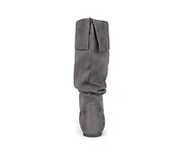 Women's Journee Collection Shelley-3 Wide Calf Knee High Boots