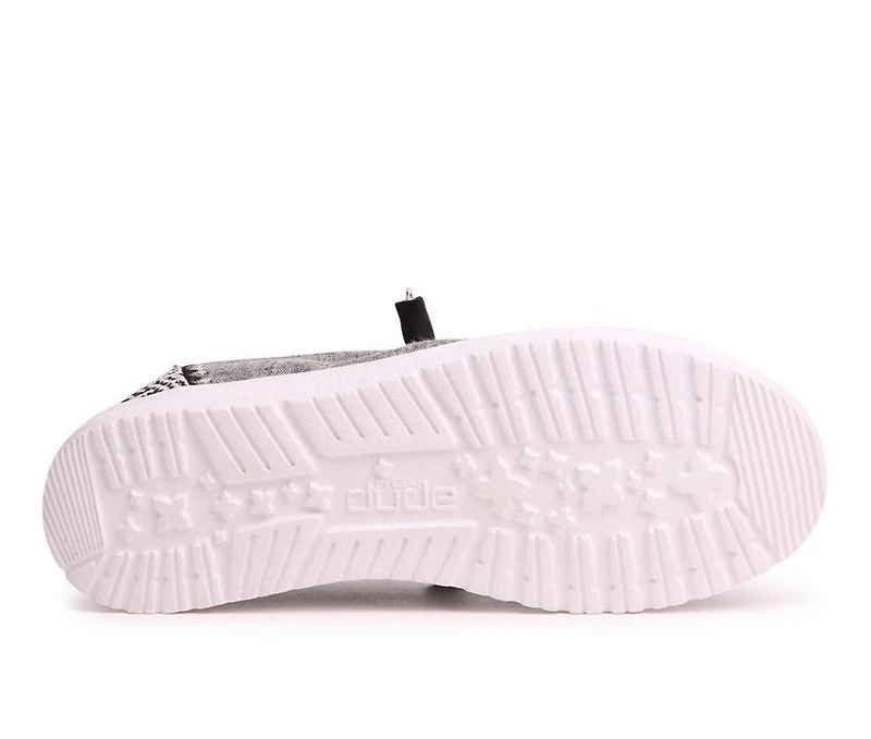 Women's HEYDUDE Wendy Chambray Casual Shoes