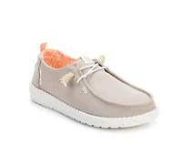 Women's HEYDUDE Wendy Chambray Casual Shoes