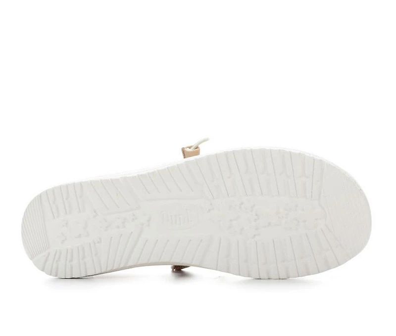 Women's HEYDUDE Wendy Chambray Casual Shoes