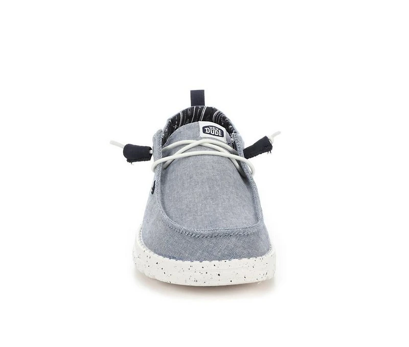 Women's HEYDUDE Wendy Chambray Casual Shoes