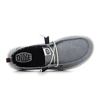 Women's HEYDUDE Wendy Chambray Casual Shoes