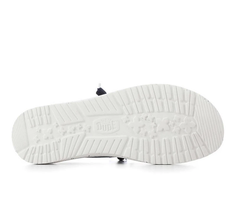 Women's HEYDUDE Wendy Chambray Casual Shoes