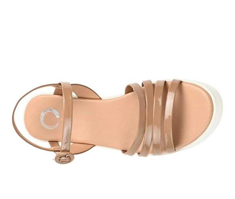 Women's Journee Collection Mirrage Platform Sandals