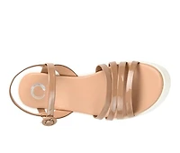 Women's Journee Collection Mirrage Platform Sandals