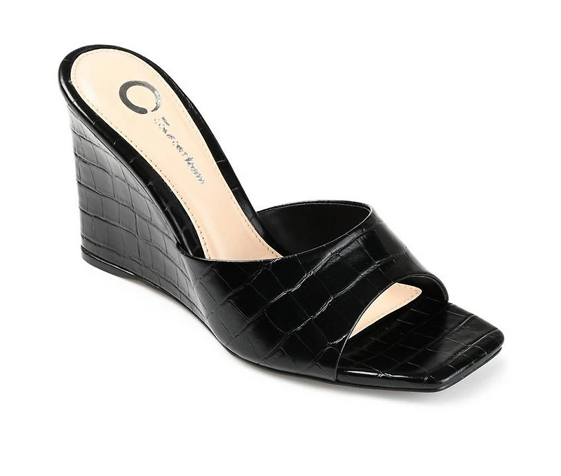 Women's Journee Collection Vivvy Wedge Dress Sandals
