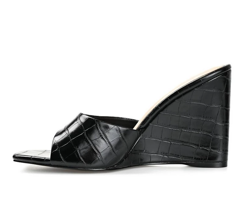 Women's Journee Collection Vivvy Wedge Dress Sandals