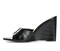 Women's Journee Collection Vivvy Wedge Dress Sandals