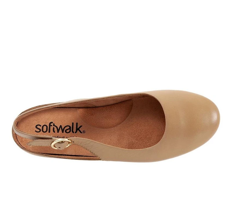 Women's Softwalk Sandy Slingback Flats