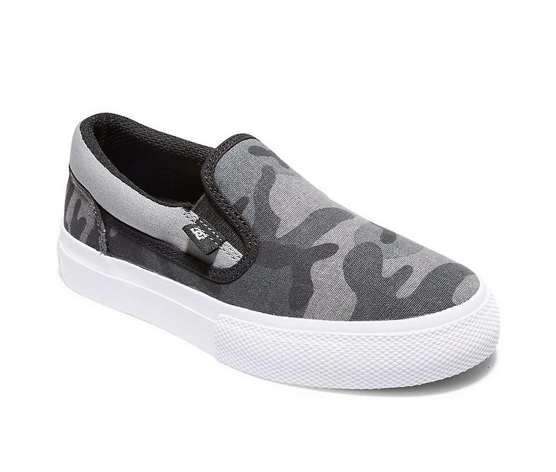 Boys' DC Little Kid & Big Manual Slip On Skate Sneakers