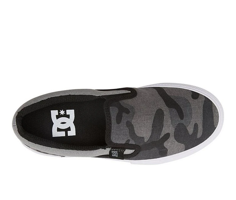 Boys' DC Little Kid & Big Manual Slip On Skate Sneakers