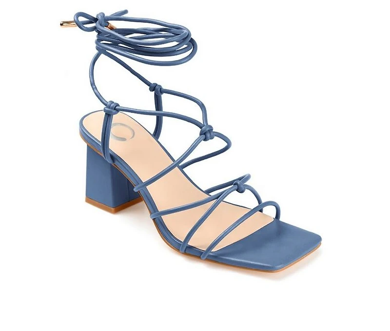 Women's Journee Collection Harpr Block Heel Dress Sandals