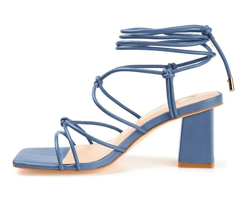 Women's Journee Collection Harpr Block Heel Dress Sandals