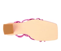 Women's Journee Collection Harpr Block Heel Dress Sandals