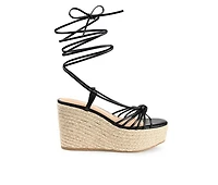 Women's Journee Collection Catalinn Espadrille Platform Wedges