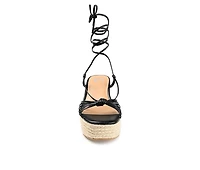 Women's Journee Collection Catalinn Espadrille Platform Wedges