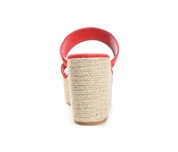 Women's Journee Collection Ilyana Espadrille Platform Wedge