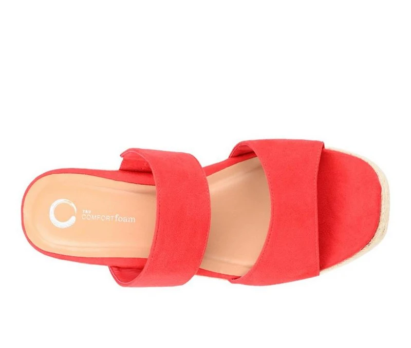 Women's Journee Collection Ilyana Espadrille Platform Wedge