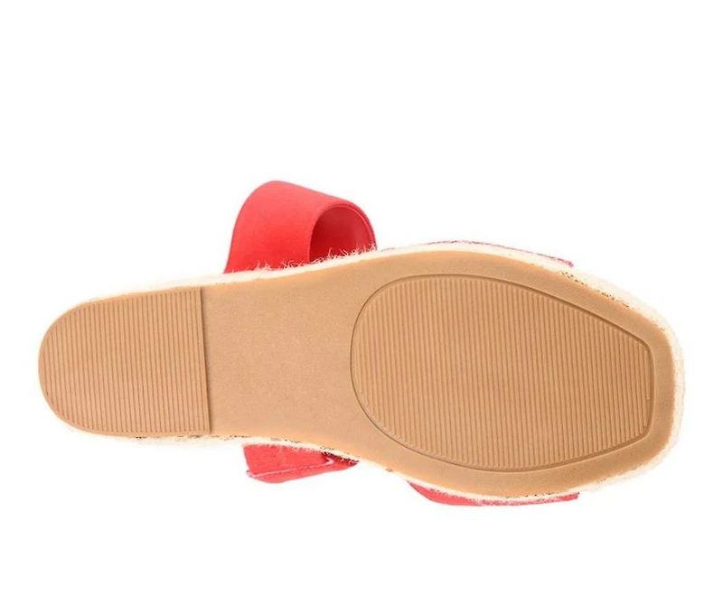 Women's Journee Collection Ilyana Espadrille Platform Wedge