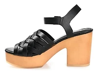 Women's Journee Collection Addisyn Platform Block Heel Sandals