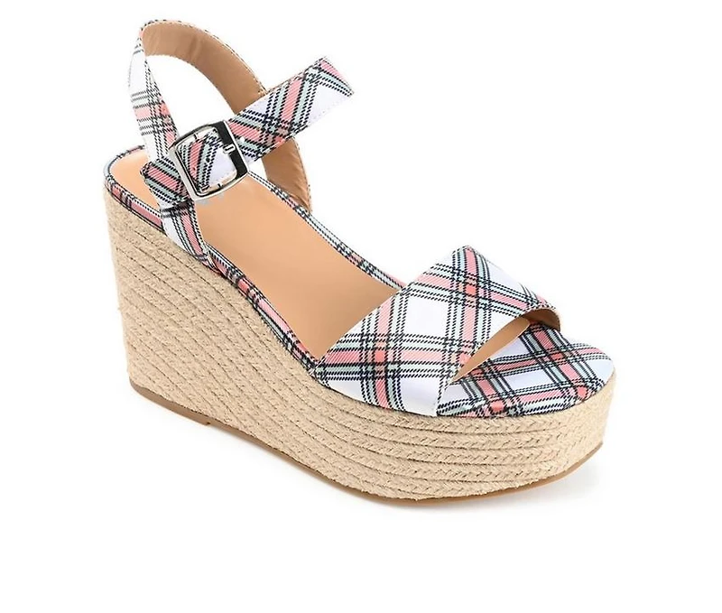 Women's Journee Collection Pearrl Espadrille Wedge Sandals