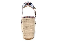 Women's Journee Collection Pearrl Espadrille Wedge Sandals