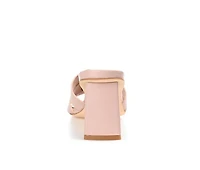 Women's Journee Collection Renatta Block Heel Dress Sandals