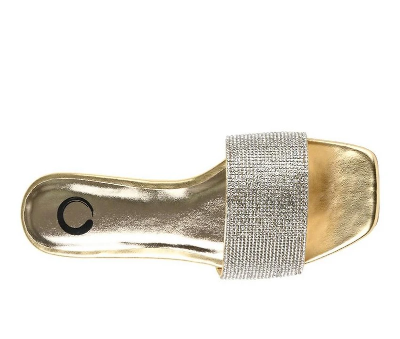 Women's Journee Collection Grayce Special Occasion Slide Sandals