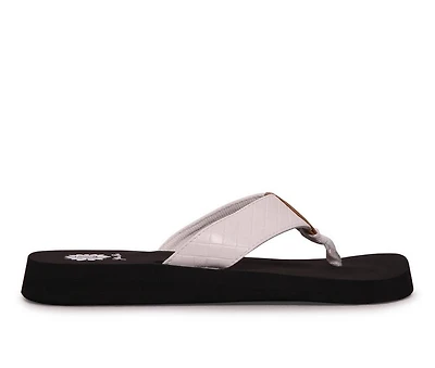 Women's Yellow Box Cocoa Flip-Flops