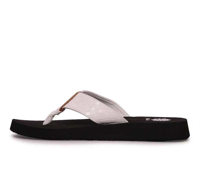 Women's Yellow Box Cocoa Flip-Flops