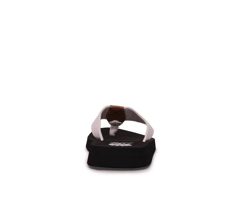 Women's Yellow Box Cocoa Flip-Flops