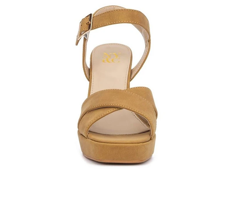 Women's New York and Company Adalia Platform Dress Sandals