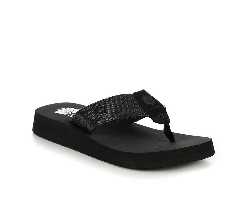 Women's Yellow Box Addyson Flip-Flops