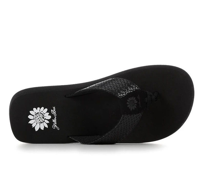 Women's Yellow Box Addyson Flip-Flops