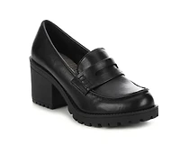 Women's Soda Kinder Heeled Loafers