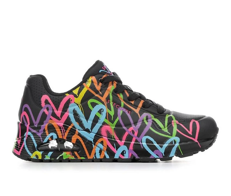 Women's Skechers Street Uno Highlight Love 177981 Wedge Sneakers